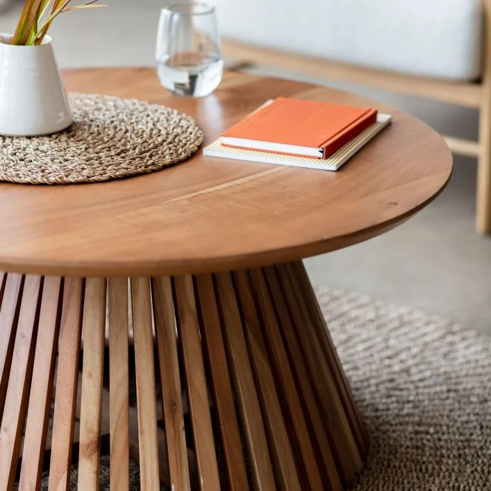 Japandi Slatted Coffee Table 3